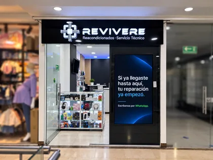 Fachada de Revivere Tech Store